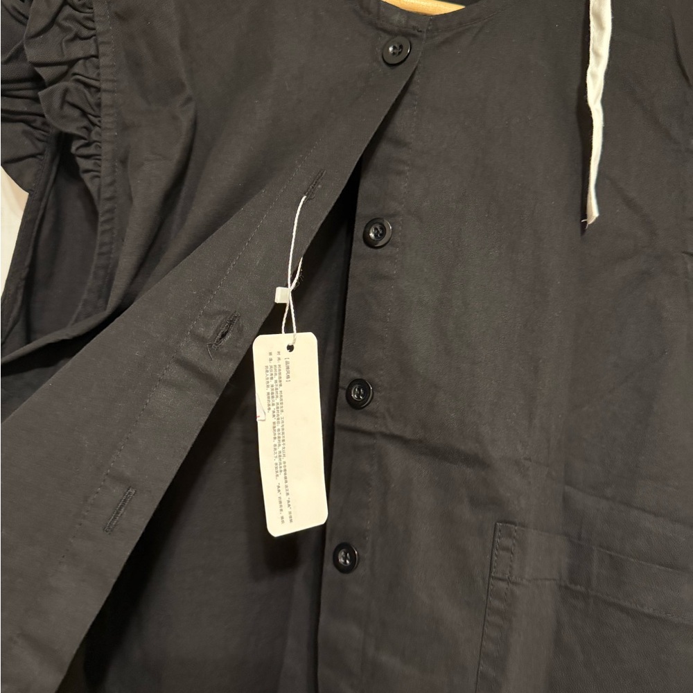 Universal Thread Black Ruffled Blouse - image 3